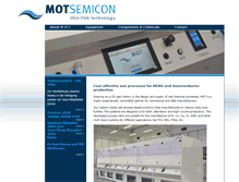 Tablet Screenshot of mot-semicon.com